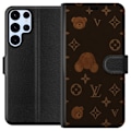 Miniatyrbillede 1 af 3: Samsung Galaxy S24 Ultra Tegnebogsetui Plush Luxe