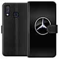 Miniatyrbillede 1 af 3: Samsung Galaxy A40 Tegnebogsetui Mercedes