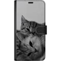 Miniatyrbilde 3 av 3: Sony Xperia 10 IV Lommeboketui Katt Hjerte