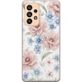Pikkukuva 1 / 3: Samsung Galaxy A53 5G Läpinäkyvä kuori Romanttiset kukat