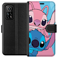 Miniatyrbillede 1 af 3: Xiaomi Mi 10T Pro 5G Tegnebogsetui Stitch & Angel