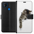 Miniatyrbilde 1 av 3: Xiaomi Redmi 9C Lommeboketui Nysgjerrig Kattunge