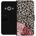 Miniatyrbillede 1 af 3: Samsung Galaxy Xcover 3 Tegnebogsetui Leopard Rosen