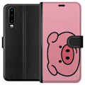Miniatyrbillede 1 af 3: Huawei P30 Tegnebogsetui Kawaii Piggy
