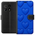 Pikkukuva 1 / 3: OnePlus 10 Pro Lompakkokotelo Siniset Sydämet