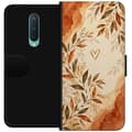 Kompatibelt Lommeboketui til OnePlus 8 Høstblad oransje