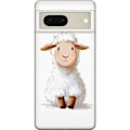 Pikkukuva 1 / 3: Google Pixel 7 Läpinäkyvä kuori Suloinen Lammas - lasten ja