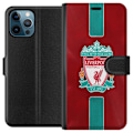 Miniatyrbillede 1 af 3: Apple iPhone 12 Pro Max Tegnebogsetui Liverpool FC - Klassisk Fodboldstolthed i Rødt