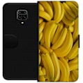 Miniatyrbillede 1 af 3: Xiaomi Redmi Note 9S Tegnebogsetui Banan mønster