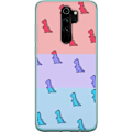 Pikkukuva 1 / 3: Xiaomi Redmi Note 8 Pro  Läpinäkyvä kuori Dino