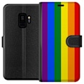 Miniatyrbillede 1 af 3: Samsung Galaxy S9 Tegnebogsetui Pride Flagga