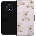 Miniatyrbillede 1 af 3: OnePlus 7T Tegnebogsetui Teddy Dior Vibes - luksuriøs bamse i