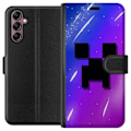 Miniatyrbillede 1 af 3: Samsung Galaxy A14 5G Tegnebogsetui Minecraft