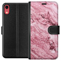 Miniatyrbillede 1 af 3: Apple iPhone XR Tegnebogsetui Glitter Marmor