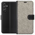 Kompatibelt Lommeboketui til Samsung Galaxy A05s Beige minileopard beige