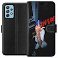 Miniatyrbillede 1 af 3: Samsung Galaxy A52 5G Tegnebogsetui Kærlighed Mystik Design Romantisk Motiv Populært Grafisk Mønster Mode Stil