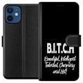 Miniatyrbillede 1 af 3: Apple iPhone 12  Tegnebogsetui Tekst