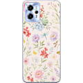Miniatyrbild 1 av 3: Motorola Moto G13 Genomskinligt Skal Blommor