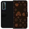 Miniatyrbilde 1 av 3: Huawei P smart 2021 Lommeboketui Plush Luxe