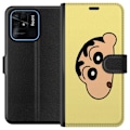 Miniatyrbillede 1 af 3: Xiaomi Redmi 10C Tegnebogsetui Peeking Shinchan