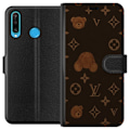 Miniatyrbillede 1 af 3: Huawei P30 lite Tegnebogsetui Plush Luxe