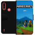 Pikkukuva 1 / 3: Motorola Moto E7 Power Lompakkokotelo Minecraft Key Art