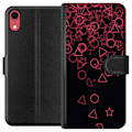 Miniatyrbillede 1 af 3: Apple iPhone XR Tegnebogsetui Squid Game Ikoner Serie Design Populært TV Spil Ikoner Grafisk Motiv Asiatisk Trend Dramaserie