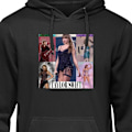 Miniatyrbillede 1 af 3: Hoodie til Voksen | Behagelig Hættetrøje Taylor Swift sort S