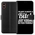 Pikkukuva 1 / 3: Apple iPhone X Lompakkokotelo En ole aina...