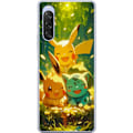 Miniatyrbillede 1 af 3: Sony Xperia 10 V Gennemsigtig cover Pixelmonster spillestil -