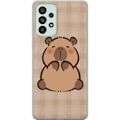 Pikkukuva 1 / 3: Samsung Galaxy A73 5G Läpinäkyvä kuori Mobilskal kawaii capybara flera figurer japansk stil