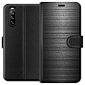 Pikkukuva 1 / 3: Sony Xperia 10 III Lompakkokotelo Höyrypuhallettu Metalli