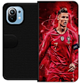 Miniatyrbillede 1 af 3: Xiaomi Mi 11 Tegnebogsetui Ronaldo Færdigheder - CR7 Design for Ægte Fans