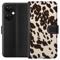 Kompatibel Tegnebogsetui til OnePlus Nord CE 3 Lite Beige dyrepletter beige