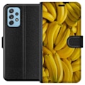 Miniatyrbild 1 av 3: Samsung Galaxy A72 5G Plånboksfodral Banana Pattern – lekfullt mönster med gula bananer