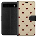 Miniatyrbild 1 av 3: Google Pixel 6a Plånboksfodral Heart Grid