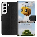 Miniatyrbillede 1 af 3: Samsung Galaxy S22 5G Tegnebogsetui A Minecraft Movie