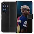 Pikkukuva 1 / 3: Samsung Galaxy S25+ Lompakkokotelo Lamine Yamal - Barcelonan i