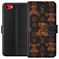 Pikkukuva 1 / 3: Apple iPhone 7 Lompakkokotelo Louis Vuitton Teddykarhu Kuvio Ylellinen Muotisuunnittelu Suosittu Motiivi Muoti-Trendi Ylelliset Asusteet