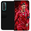 Miniatyrbillede 1 af 3: Huawei P smart 2021 Tegnebogsetui Ronaldo Færdigheder - CR7 D