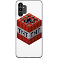 Pikkukuva 1 / 3: Samsung Galaxy A04s Läpinäkyvä kuori Minecraft TNT