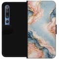 Kompatibelt Plånboksfodral till Xiaomi Mi 10 Pro 5G Pastellmarmor blå