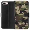 Pikkukuva 1 / 3: Apple iPhone 8 Plus Lompakkokotelo Metsä camo