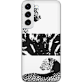 Pikkukuva 1 / 3: Samsung Galaxy S22+ 5G Läpinäkyvä kuori Leopard Faces