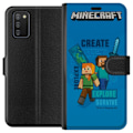 Pikkukuva 1 / 3: Samsung Galaxy A02s Lompakkokotelo Minecraft Luolastot