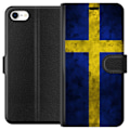 Miniatyrbillede 1 af 3: Apple iPhone 6 Tegnebogsetui Sverige Flag