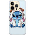 Pikkukuva 1 / 3: Apple iPhone 15 Pro Läpinäkyvä kuori Stitch Koirapuku Lilo & Stitch Disney Hauska Design Sininen Avaruusolento Sarjakuva Hahmo Suosittu Lapsille Su
