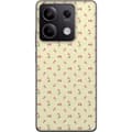Kompatibelt Mobildeksel til Xiaomi Redmi Note 13 Gul blomstergrafikk gul