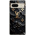 Pikkukuva 1 / 3: Google Pixel 7 Läpinäkyvä kuori Louis Vuitton Tumma tila Suunnittelu Musta Ylellisyys Tyyli Muoti Suosittu Graafinen Kuvio Muotisymboli Luksusbrän