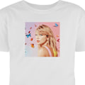 Pikkukuva 1 / 8: Lasten T-paita | Mukava T-paita Lapsille Taylor Swift Fjärill valkoinen 12-13 Vuotta